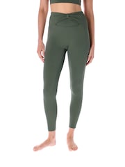 Ted Baker Sport Green Joanne Yoga Bow Detail Leggings - Image 1 of 4