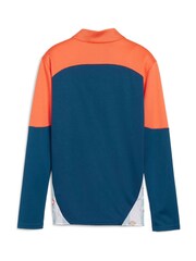 Puma Orange Neymar JR Creativity 1/4 Zip Top - Image 2 of 2