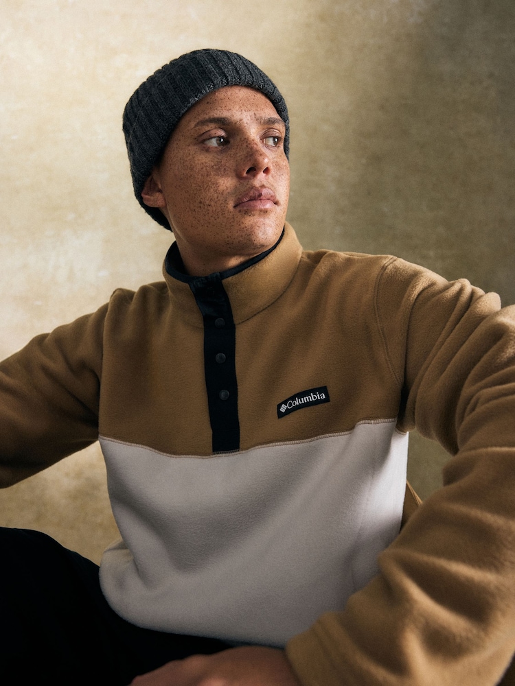 Columbia Mens Steens Mountain II Half Snap Fleece - Image 1 of 5 Columbia Mens Steens Mountain II Half Snap Fleece - Image 1 of 5