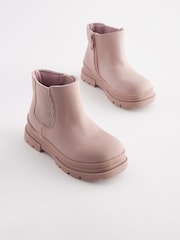 Pink Chelsea Chunky Boots - Image 1 of 5