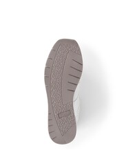 Van Dal White Leather Lace Up Trainers - Image 5 of 5