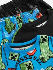Blue/Black Pyjamas 2 Pack (5-16yrs) - Image 10 of 10