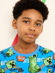 Blue/Black Pyjamas 2 Pack (5-16yrs) - Image 3 of 10