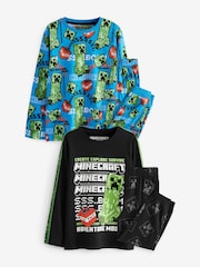 Blue/Black Pyjamas 2 Pack (5-16yrs) - Image 8 of 10