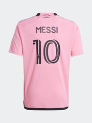 adidas Bright Pink Messi Inter Miami 23/24 Home Jersey - Image 2 of 5
