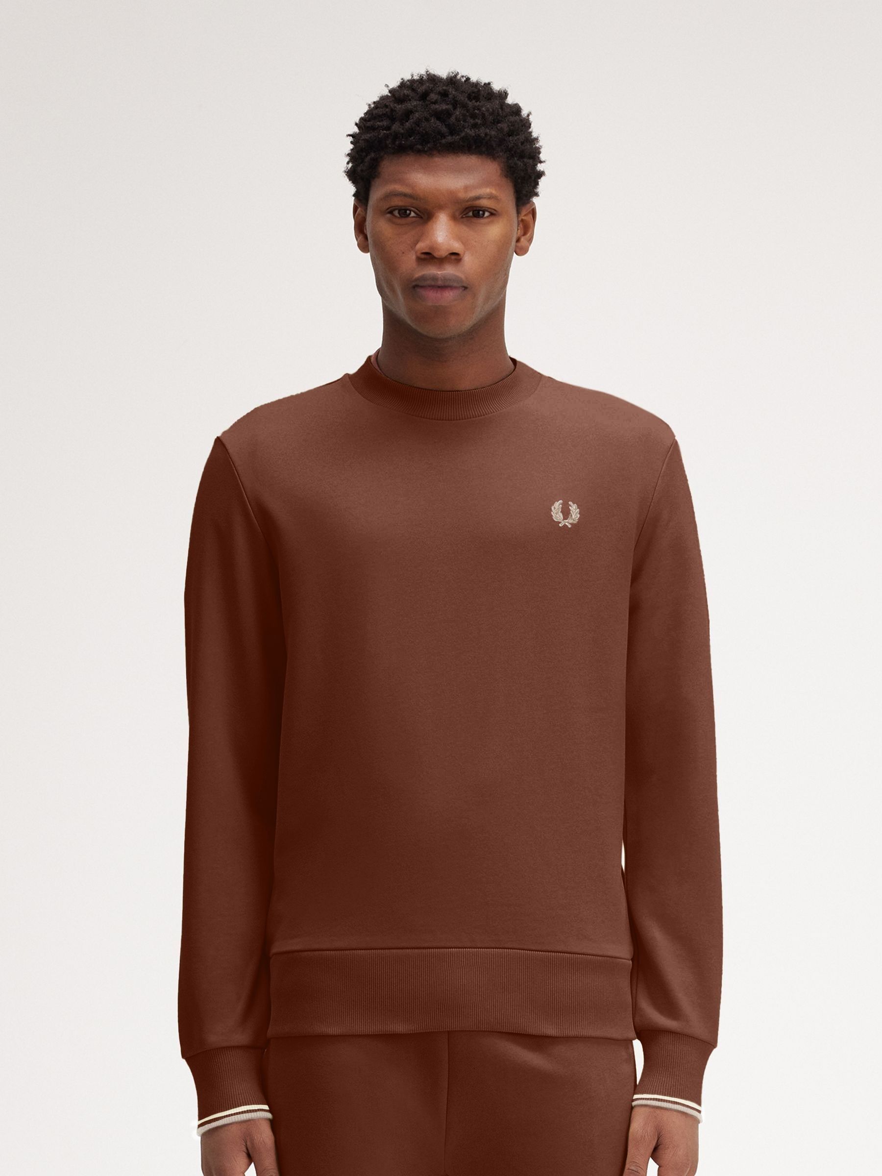 Buy Fred Perry Crew Neck 100 Cotton Sweatshirt from Next USA