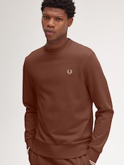 Fred Perry Crew Neck 100% Cotton Sweatshirt - Image 2 of 6