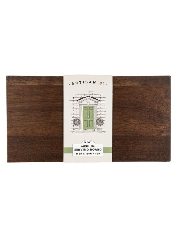 Artisan Street Brown Medium Serving Board - Image 4 of 4