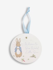 JoJo Maman Bébé Peter Rabbit Welcome to Our World Plaque - Imagem 3 de 4