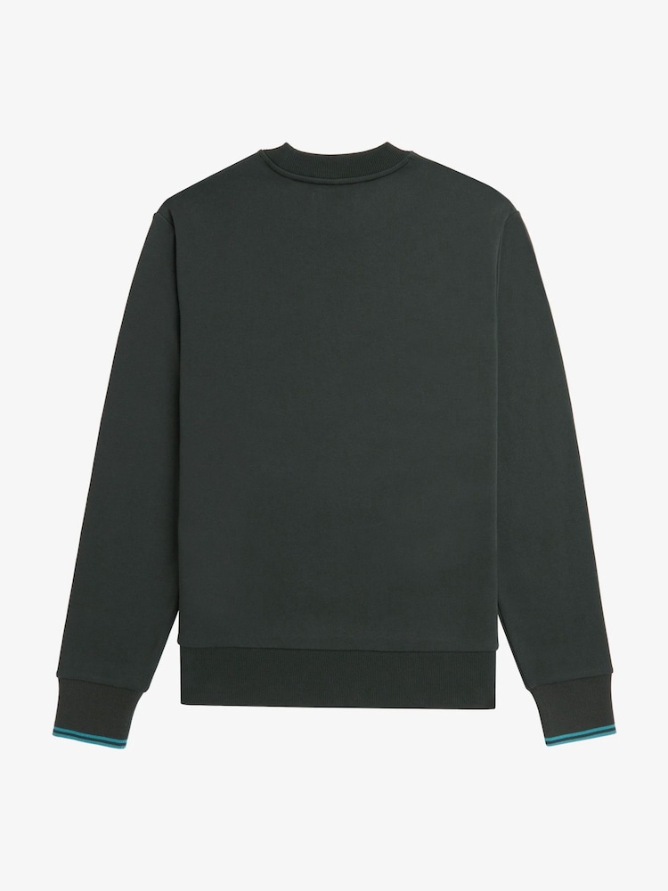 Fred Perry Crew Neck 100% Cotton Sweatshirt - Image 5 of 5