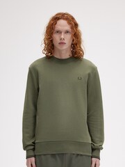 Fred Perry Crew Neck 100% Cotton Sweatshirt - Image 1 of 7
