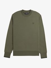 Fred Perry Crew Neck 100% Cotton Sweatshirt - Image 6 of 7