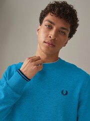 Fred Perry Crew Neck 100% Cotton Sweatshirt - Image 1 of 5