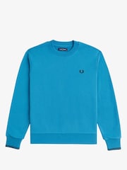 Fred Perry Crew Neck 100% Cotton Sweatshirt - Image 4 of 5
