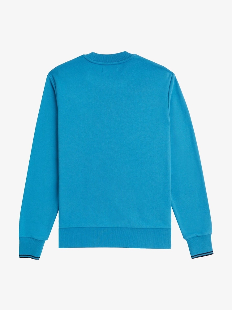 Fred Perry Crew Neck 100% Cotton Sweatshirt - Image 5 of 5