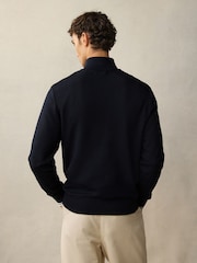 Fred Perry Quarter Zip Sweatshirt - Image 4 of 4