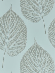 Harlequin Blue Leaf 10.05M Wallpaper - Image 1 of 1