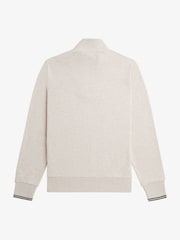 Fred Perry Mens 100% Cotton Quarter Zip Sweatshirt - Image 4 of 4
