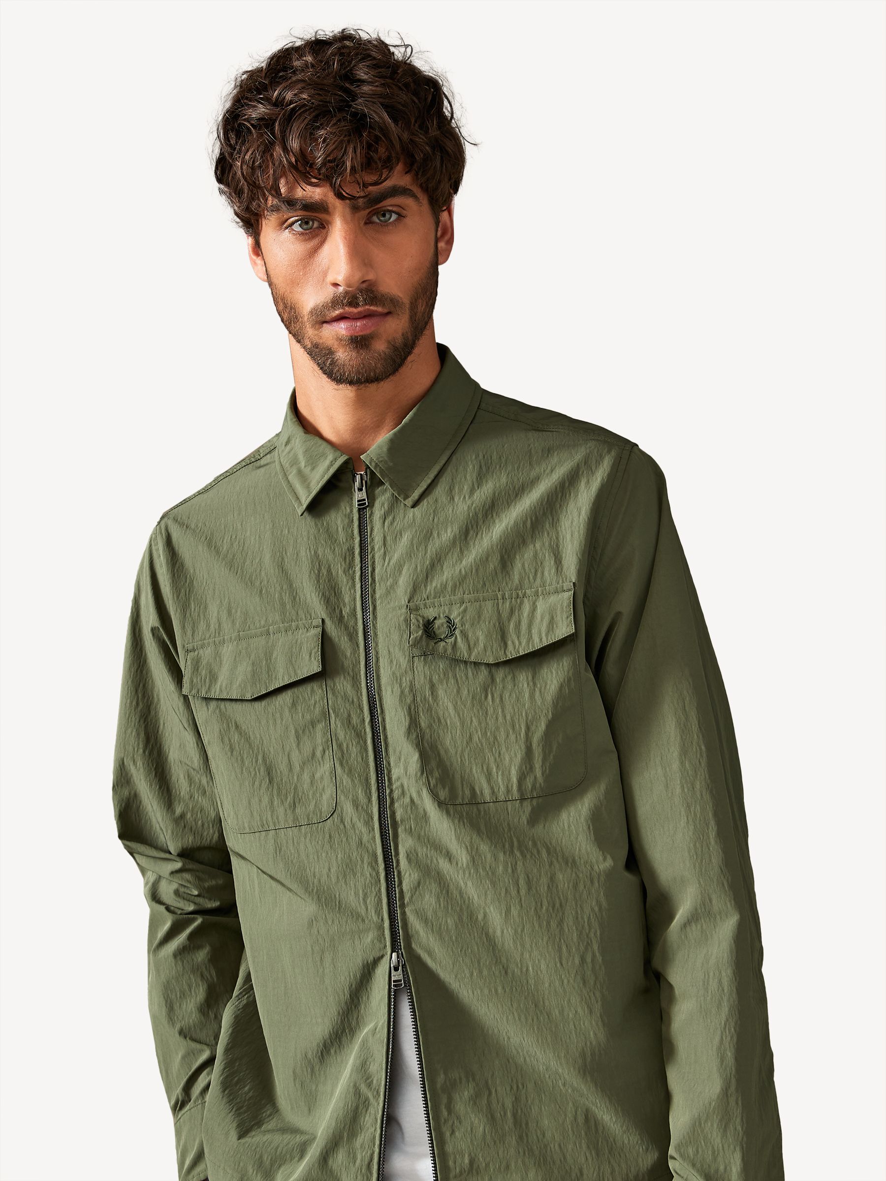 Buy Fred Perry Zip Through Lightweight Jacket from the Next UK