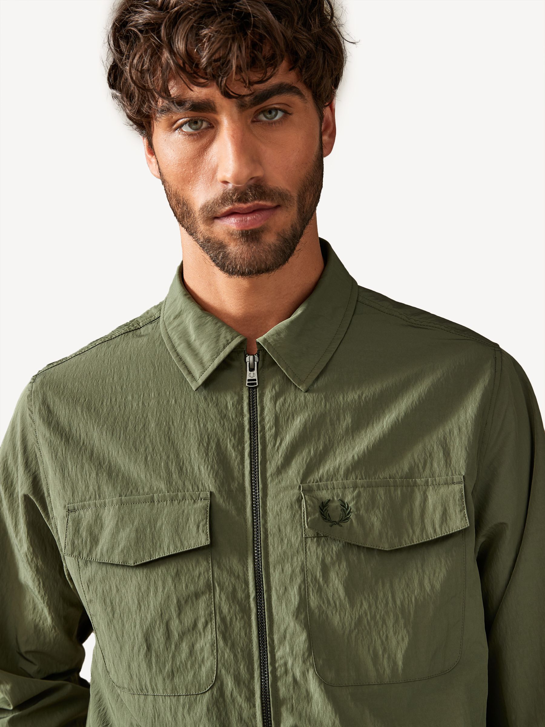 Buy Fred Perry Zip Through Lightweight Jacket from the Next UK