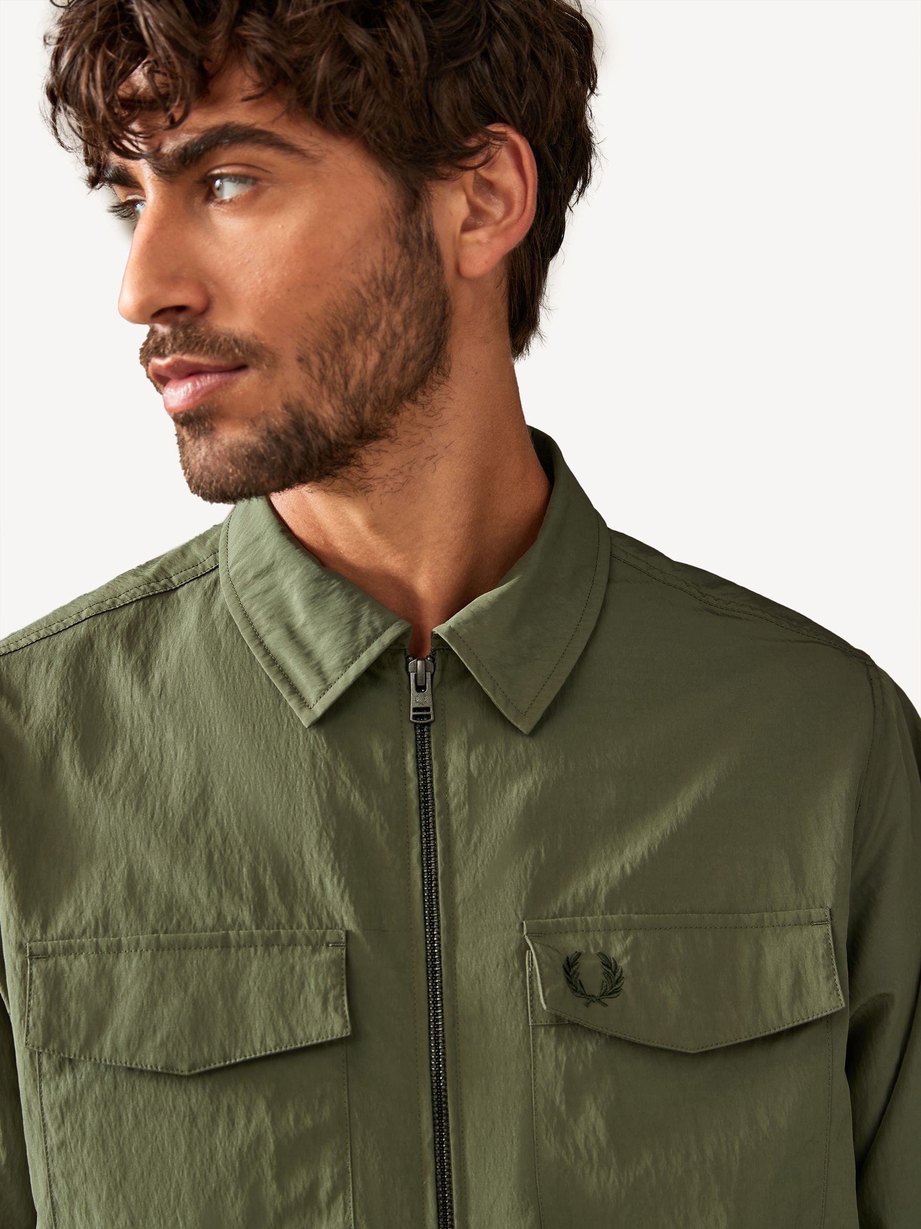 Buy Fred Perry Zip Through Lightweight Jacket from the Next UK