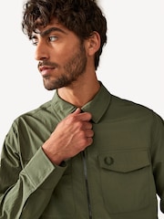 Fred Perry Zip Through Lightweight Jacket - Image 9 of 12