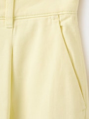 Mango Yellow Denim Bermuda Shorts - Image 7 of 7