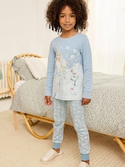 Blue Licensed Frozen Pyjamas (9mths-10yrs) - Image 1 of 8