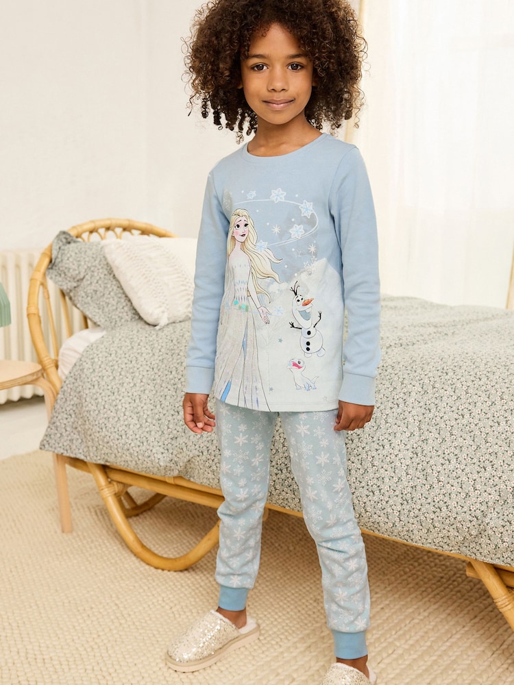 Blue Licensed Frozen Pyjamas (9mths-10yrs) - Image 1 of 8