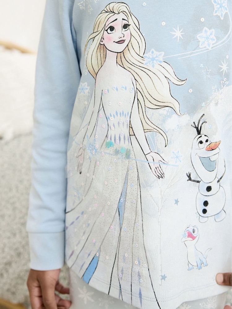 Bleu - Pyjama Frozen sous licence (9mois-10ans) - Image 5 of 8