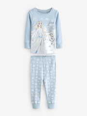 Blue Licensed Frozen Pyjamas (9mths-10yrs) - Image 6 of 8
