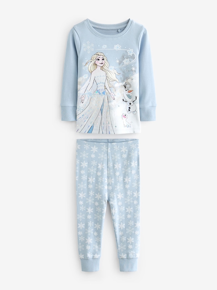 Bleu - Pyjama Frozen sous licence (9mois-10ans) - Image 6 of 8