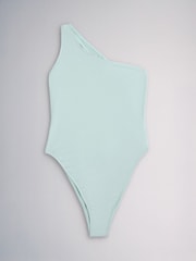 Pastellrosa/Salviegrønn/Lyseblå - The Set One Shoulder Badedrakt 3 -pakke - Bilde 4 av 9
