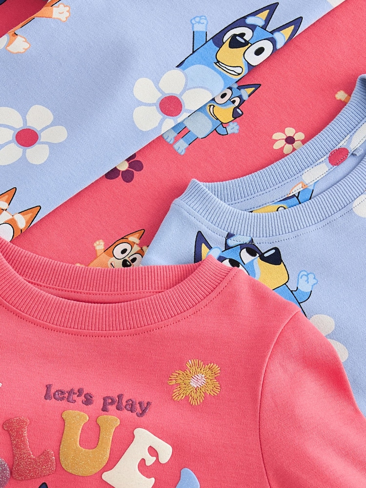 Bluey/Rouge - Pyjama de licence 2 Pack (12mths-8yrs) - Image 10 of 11