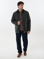 Saltwell Green Corduroy Collared Jacket - Image 3 of 8