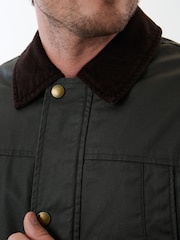 Saltwell Green Corduroy Collared Jacket - Image 5 of 8