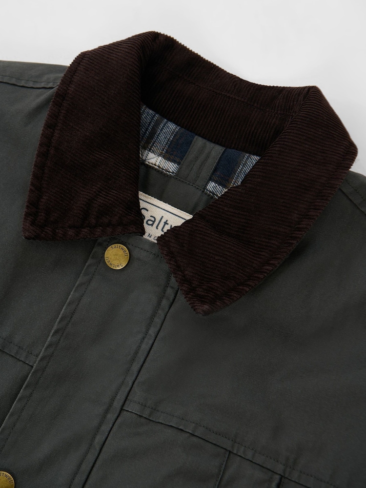 Saltwell Green Corduroy Collared Jacket - Image 8 of 8 Saltwell Green Corduroy Collared Jacket - Image 8 of 8