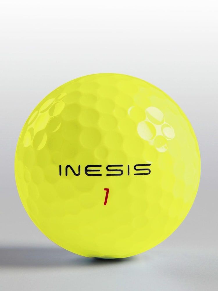 Decathlon Yellow Golf Ball Tour 900 X12 Yellow - Inesis - Image 1 of 3 Decathlon Yellow Golf Ball Tour 900 X12 Yellow - Inesis - Image 1 of 3