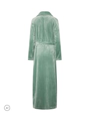 Long Tall Sally Green Super Luxe Maxi Dressing Gown - Image 6 of 6