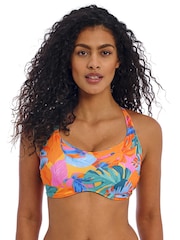 Freya Multi Zest Aloha Coast DD+ Wired Crop Bikini Top - Image 3 of 5