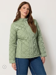 M&Co Green Quilted Jacket - Image 3 of 7