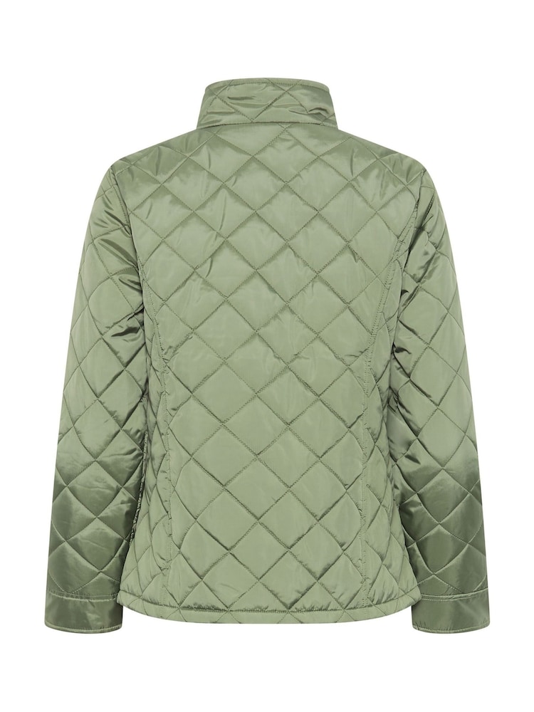 M&Co Green Quilted Jacket - Image 7 of 7