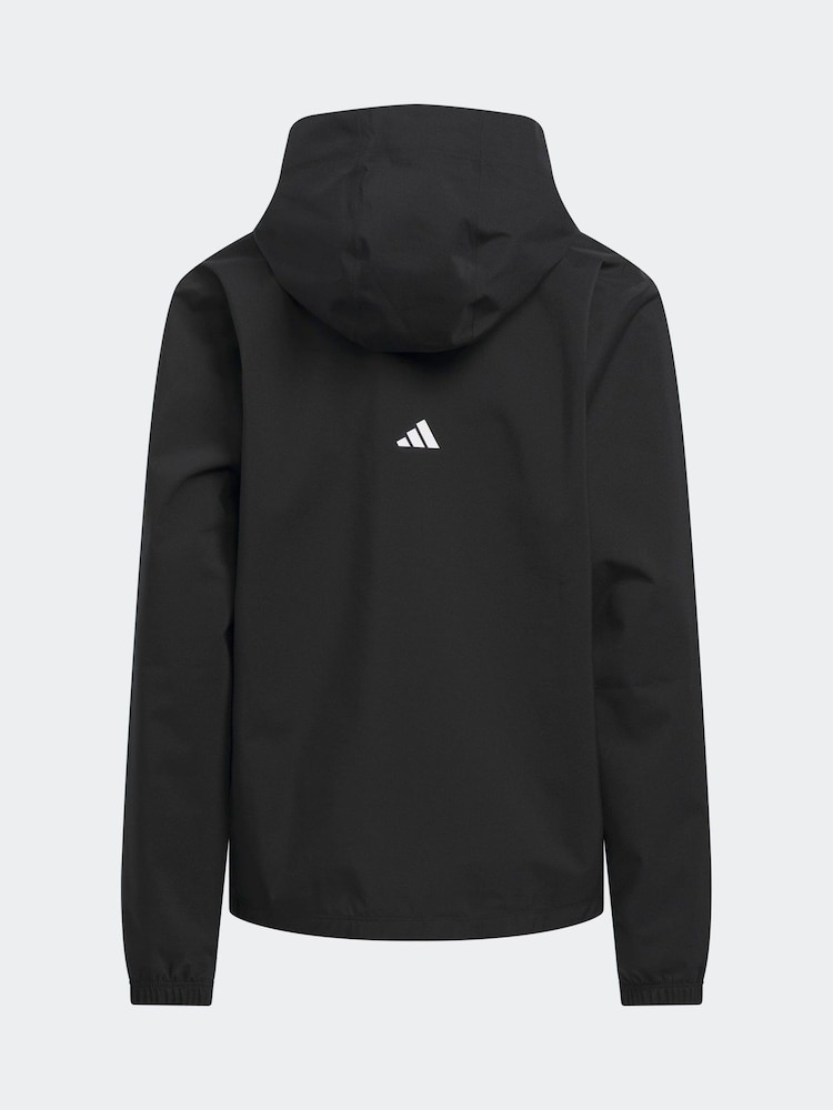 adidas Golf Black U PROV Jacket - Image 2 of 5