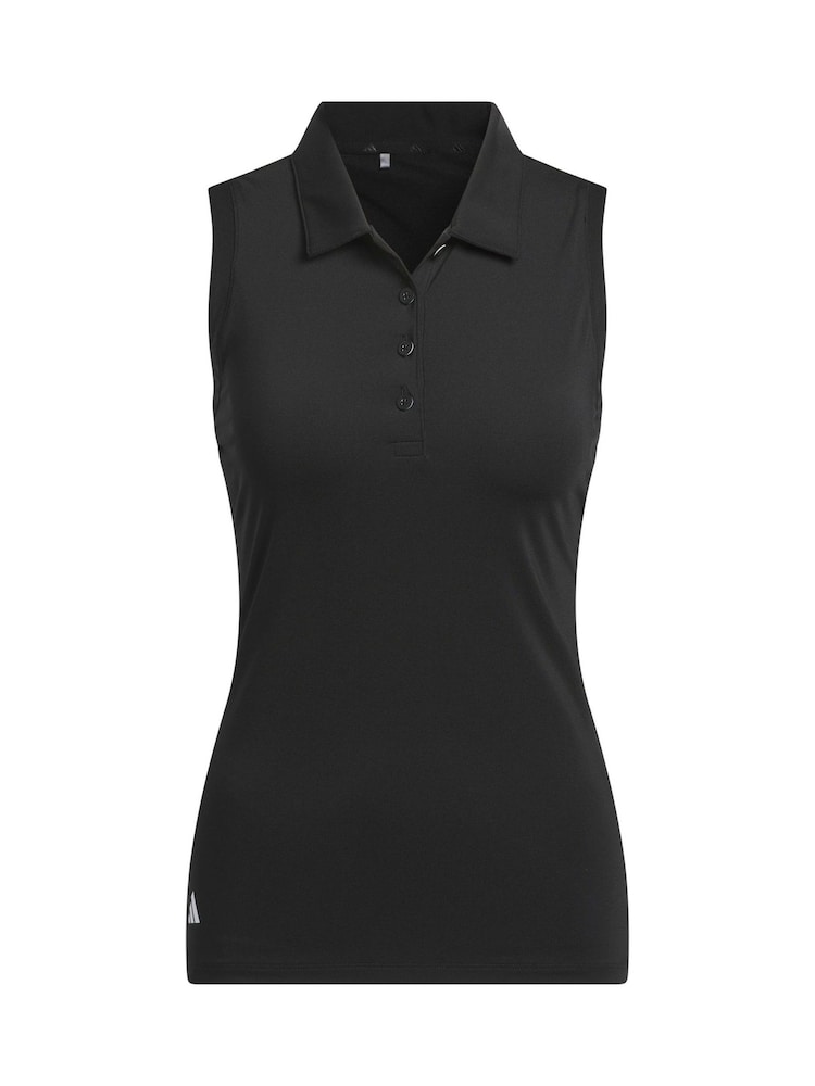 adidas Golf Black Polo Shirt - Image 6 of 6 adidas Golf Black Polo Shirt - Image 6 of 6