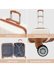 Flight Knight 56x45x25cm EasyJet Overhead 8 Wheel ABS Hard Case Cabin Carry On Hand Luggage - Image 7 of 7