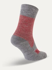 Sealskinz Bircham Wasserfeste, knöchellange Allwettersocken, Rot - Bild 2 von 2