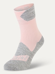Sealskinz Pink Bircham Waterproof All Weather Ankle Length Socks - Image 1 of 2