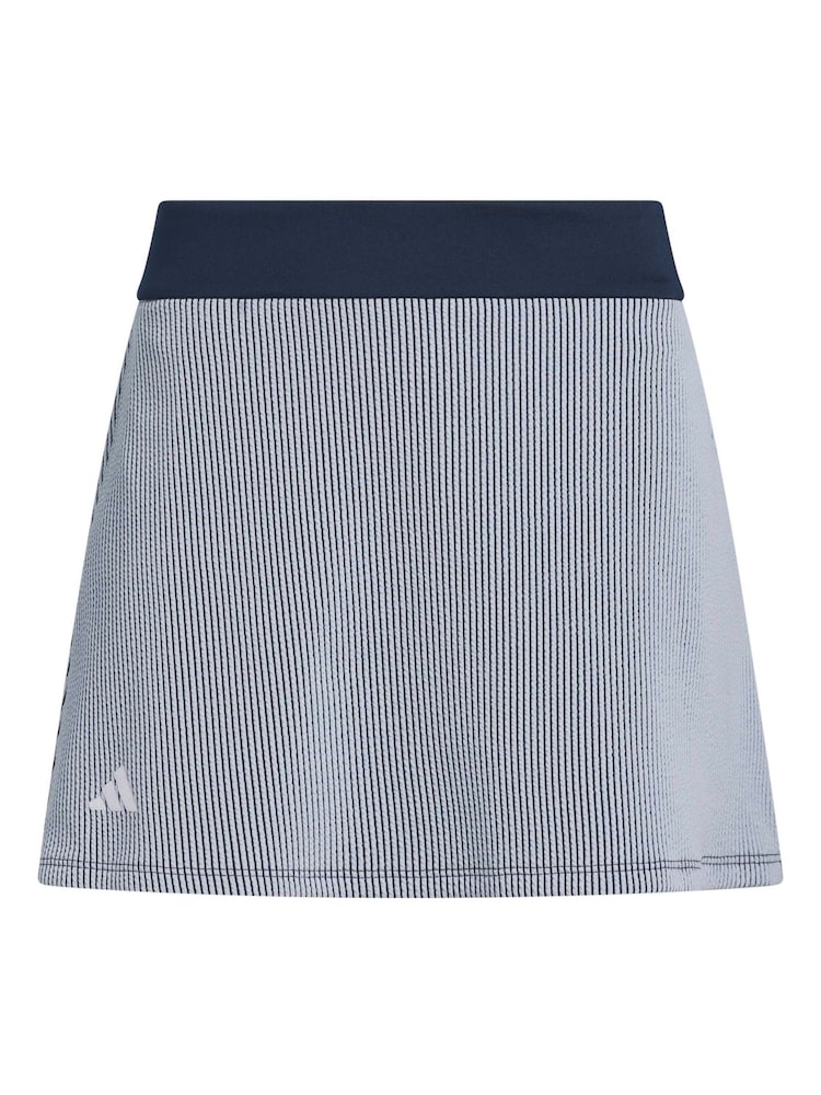 Adidas Golf Blue Textured Golf Skort - Image 1 of 5