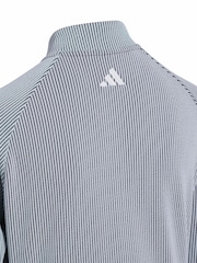 adidas Golf Blue Textured Layering Sweatshirt - Image 4 of 5