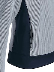 adidas Golf Blue Textured Layering Sweatshirt - Image 5 of 5